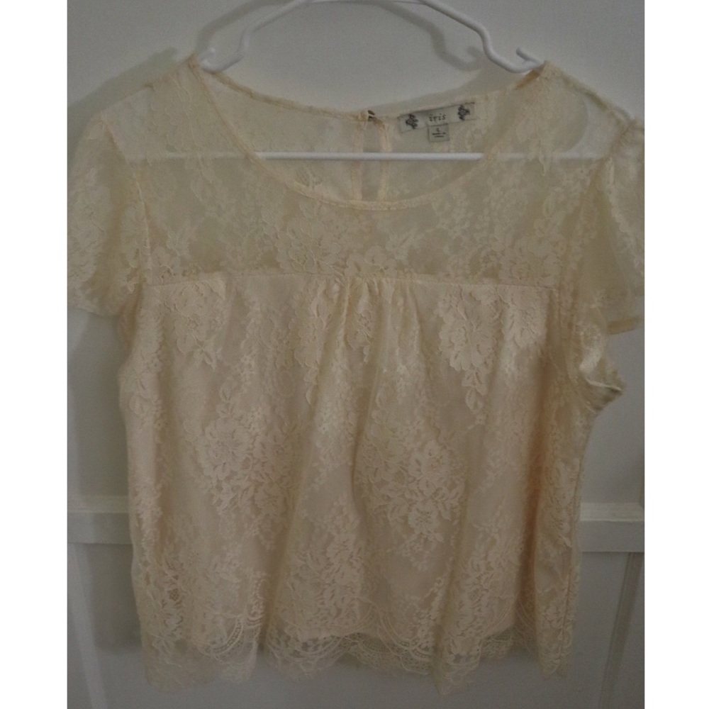 Lace Detailed Top